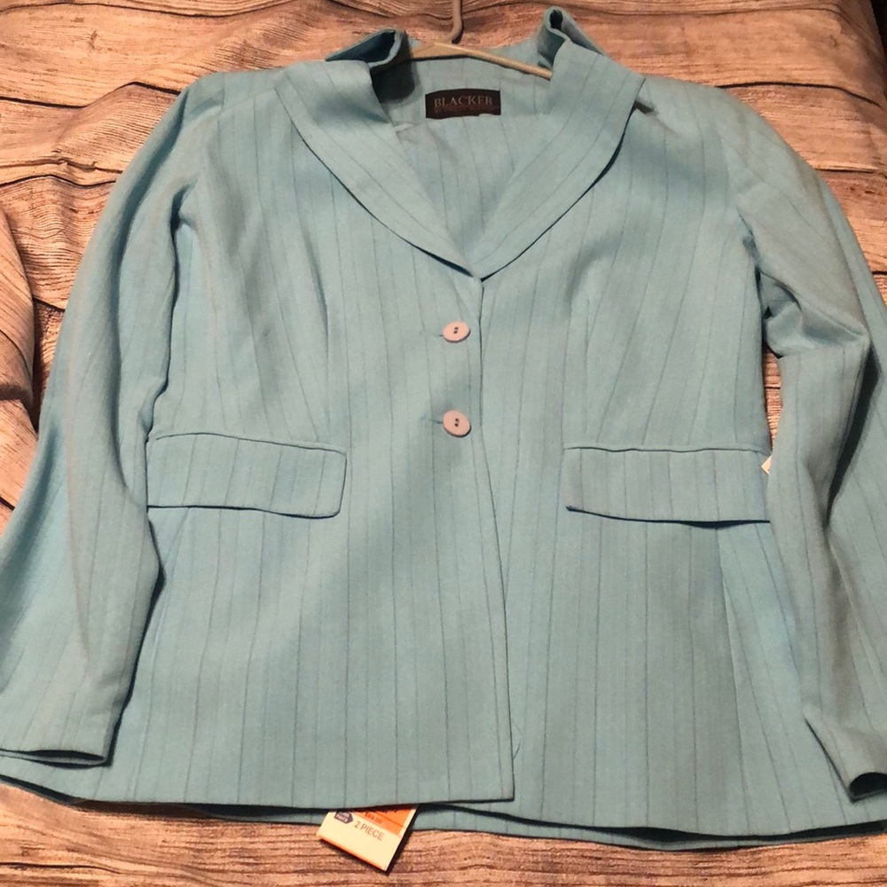 Blacker sz 10 2pc womens pants suit